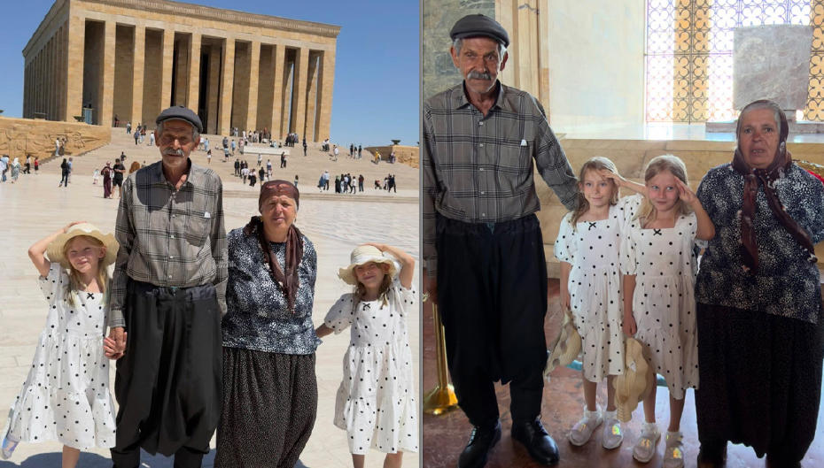 İkiz Kızlarıyla Anıtkabir Ziyareti Gündemde: 71 Yaşında Baba Anlatıyor