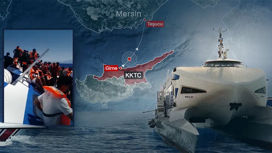 Girne'deki feribot faciasında enkaz bölgesine ulaşıldı