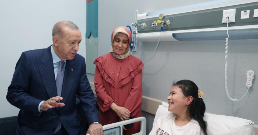 Başkan Erdoğan tarafından Hastanede Hastanede Ziyaret