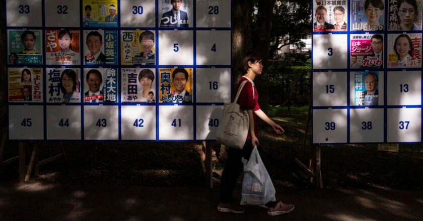 Japonya’daki uzak partiden atlayın: Parlamentoda 14 yer kazandı