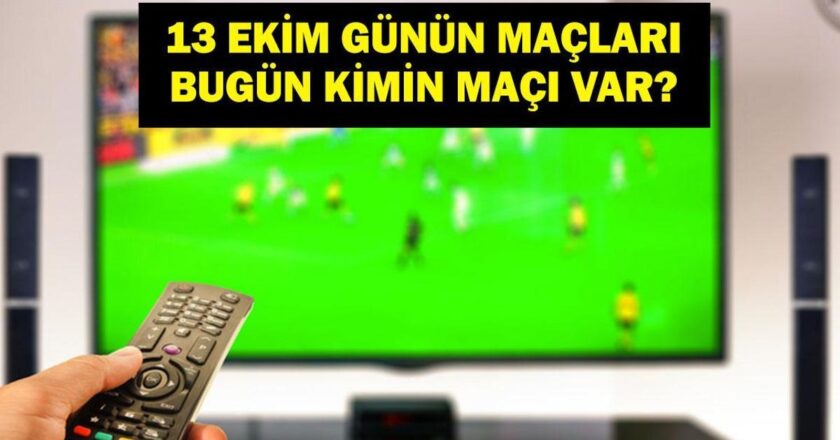 Bugün hangi oyunlar var? Dünya Kupası eleme maçları hangi kanalda ve saat kaçta? İşte 13 Ekim maçları…