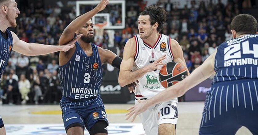 Son dakika spor haberleri | Anadolu Efes, EuroLeague’de Olimpia Milano’ya uzatmalarda mağlup oldu