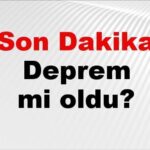 Van’da Deprem Mi Gerçekleşti? Son Durum ve Kandilli, AFAD Verileri 7 Aralık 2025